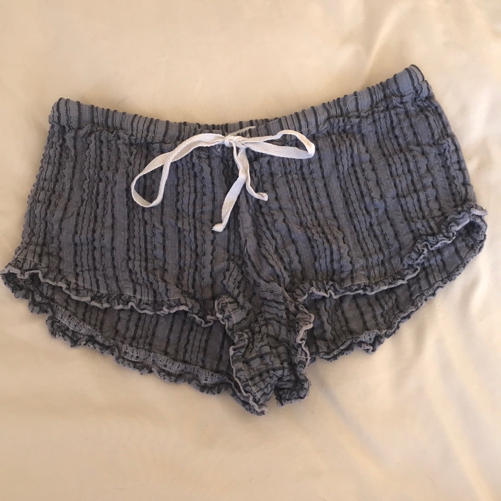 Striped Pajama shorts :)